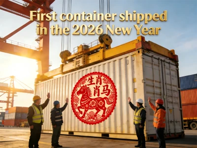 Erste Exportlieferung im neuen Jahr: Weltweite Lieferung von Qualität und Eff...